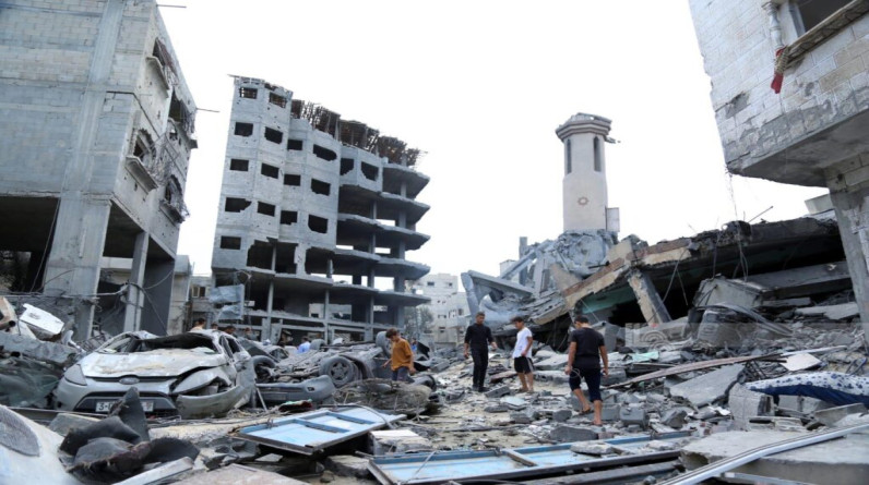 القصف الإسرائيلي يدمر 5500 مبنى سكني في غزة